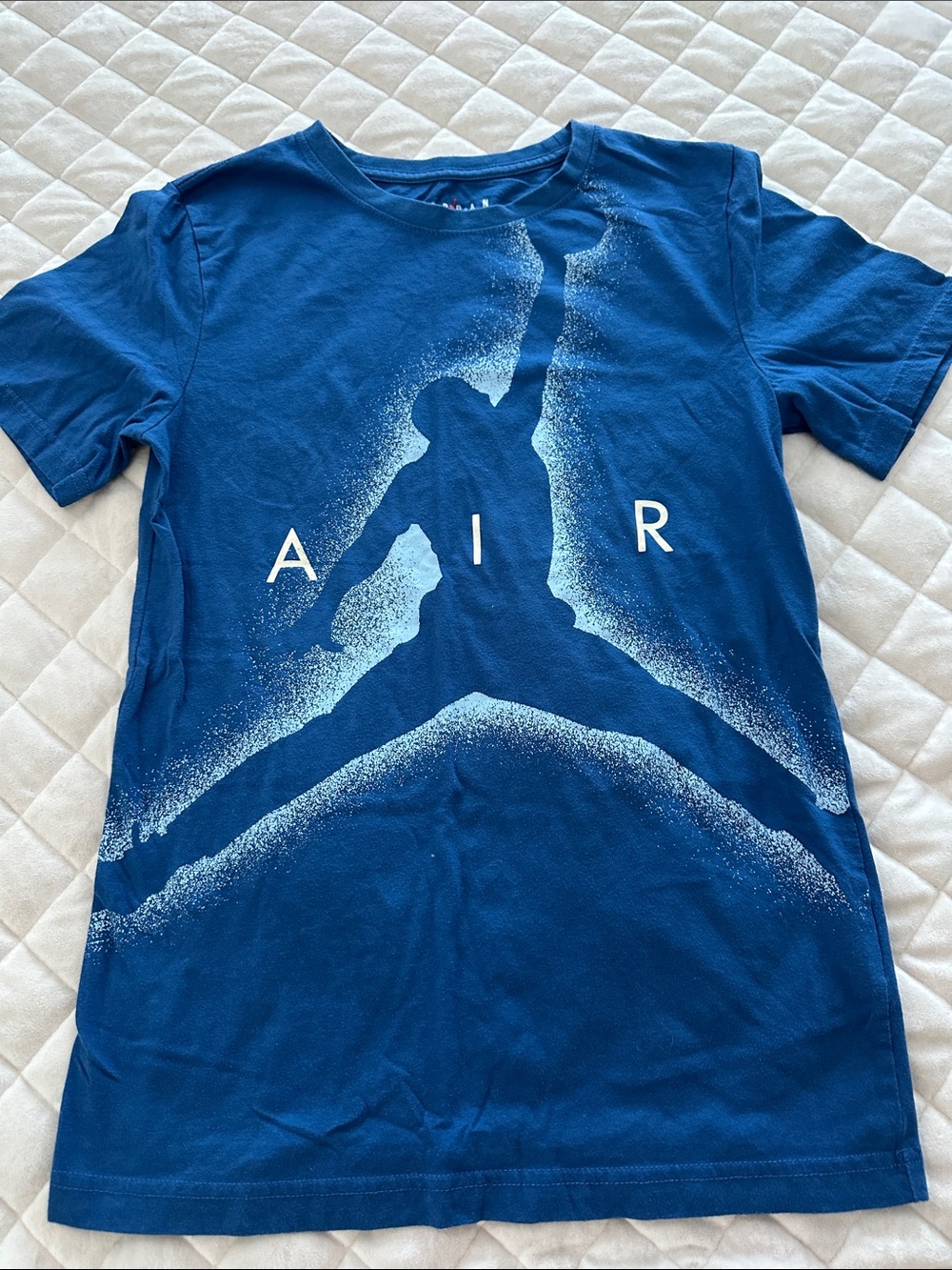 Jordan Blue Graphic 'Air' Short Sleeve Tee